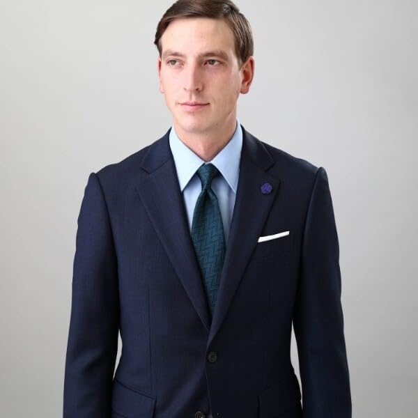 Takeo Kikuchi Yagasuri Silk Tie In 07001104 Navy 00 Men's (Made Japan) (093) (SS)