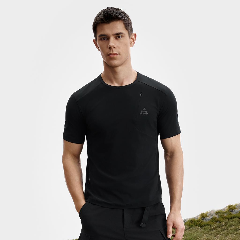Fila Explorer Fashion Simple Casual Outdoor Daily Versatile Skin-Friendly Soft Comfortable Sports Short Sleeve T-Shirt Men T-Shirts A11M537106F-BK