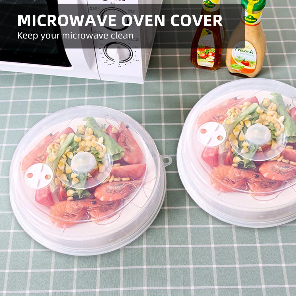 

Microwave Oven Splash Guard 2 Pcs Microwave Cover 23*5.5cm 9.1*2.2in Large Microwave Plate Cover for Food Microwave прозрачный