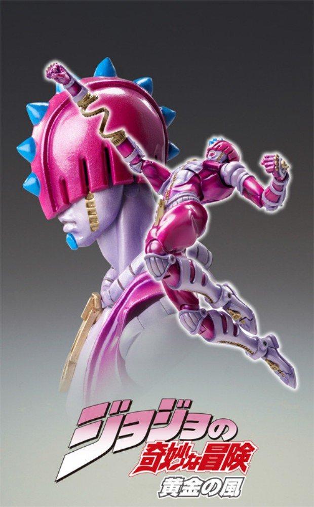 Super pohyblivá figurka Bizarní dobrodružství 5. část Lepkavé prsty Druhá specifikace od Hirohiko JoJo's 43. (Barva Araki)