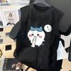 Man Graphic T Shirt Chiikawa Cartoon Print Tank Top Gym Clothing Vintage Wash Oversized Sleeveless Vest Clothes