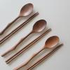 Romwood Rosenholz Holz Zweiglöffel Set