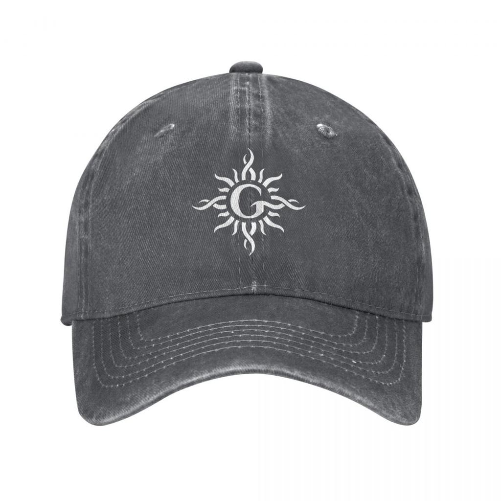 Cappellino da Baseball Classico Godsmack con Logo G Unisex in Denim Usurato Cappellino Parasole per Band Heavy Metal per Esterno Tutte le Stagioni Cappellino da Viaggio
