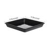 Plastic Flower Pot Drip Trays 2pcs Red Mini Fleshy Plants Receiving Plate for Home Garden Yard  Indoor Plants Water