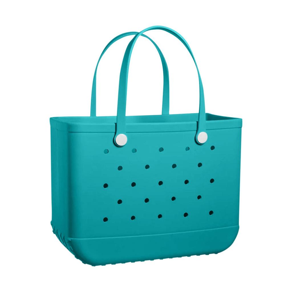 Τσάντα αποθήκευσης τσάντας παραλίας Τσάντα χειρός μονόχρωμη αδιάβροχη Eva Hole Μεγάλη τσάντα αποθήκευσης, Φορητές τσάντες ταξιδιού εξωτερικού χώρου