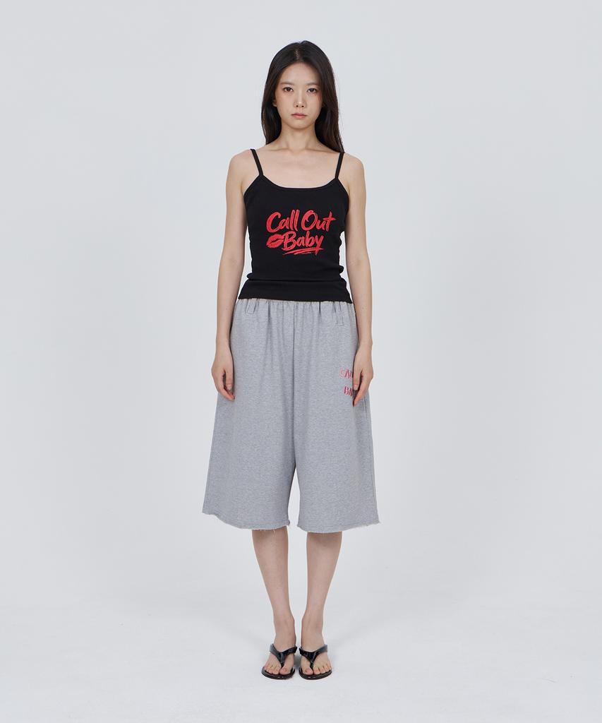 CONY Connie Callout Baby Sweat Shorts / Melange