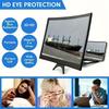 12 Inch 3D Phone Screen Magnifier Stand - Ultra HD Anti Glare & Blue Light Filter for Movies,Portable Personal Cinema Experience