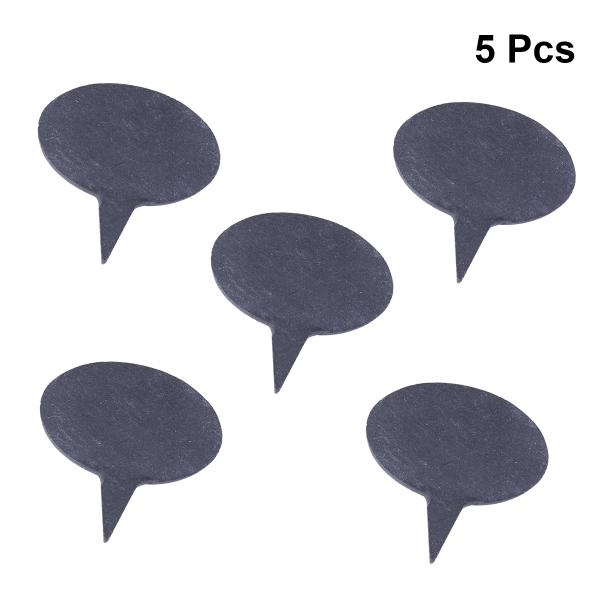 5 Pcs Slate Plant Labels Oval Shaped Natural Style Garden Markers Cake Toppers For Pots Makers At A Low S On Joom E Commerce Platform 5 Pcs Slate Plant Labels Oval Shaped, Slate Garden Markers