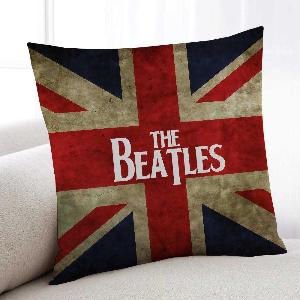 Die B-Beatles-ES Band Kissenbezug Heim Bettwäsche Sofa Wohnzimmer Kissenbezug Einfach Weich Haut Kissenbezug Party Geschenk