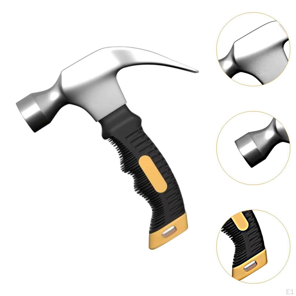 Carbon Steel Claw Hammer, Ergonomic And Comfortable Handle, Portable, Professional, Labor-Saving,