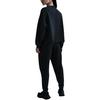 Nike Solid Color Crew Neck Pullover Long Sleeve Loose Sweatshirt Women Sweatshirt Black HQ8194-010