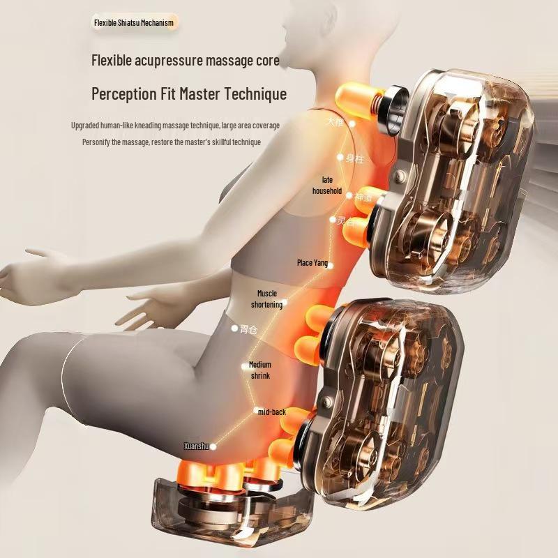 Smart 3D Scanning Massage Chair with Full Body QR Code Payment