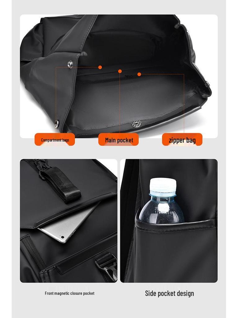 Stylový pánský cestovní batoh 2025: Lehký, ležérní a ideální pro vysokou školu a počítače