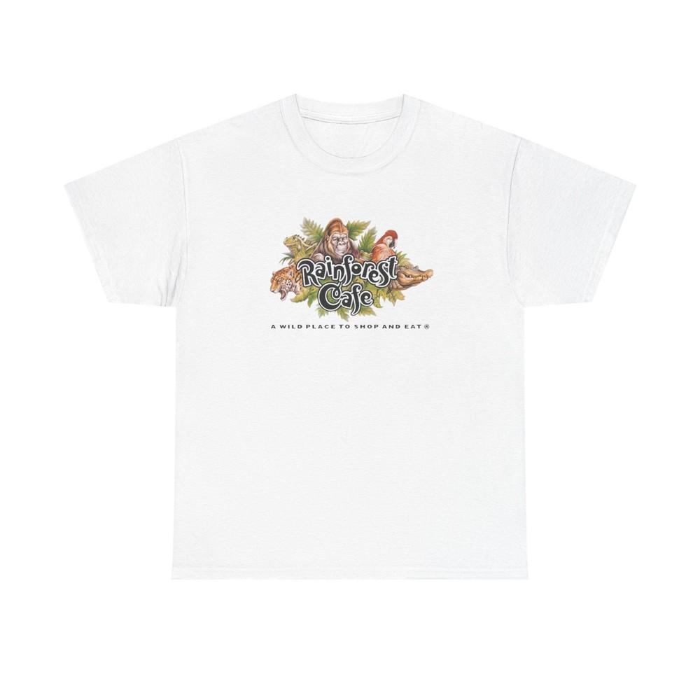 

Rainforest Cafe Retro Graphic T Shirt S-5XL NEW Unisex Heavy Cotton Tee Unisex T-Shirt XXXXL