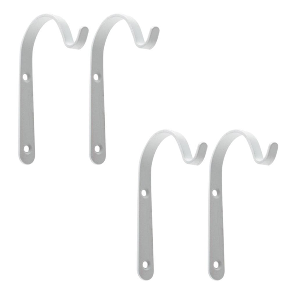 4PCS Plant Bracket 70mmx42mmx9mm Black White Hanging