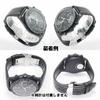 Swatch X OMEGA Leather and Rubber Strap with D-Buckle (Black)