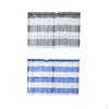 Striped Pole Bag Half Curtain Bath Short Steps