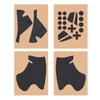 Grips Stickers Professional for Controller Wireless Gaming Handle Grips Tape Buttons Sticker Game Accessories
