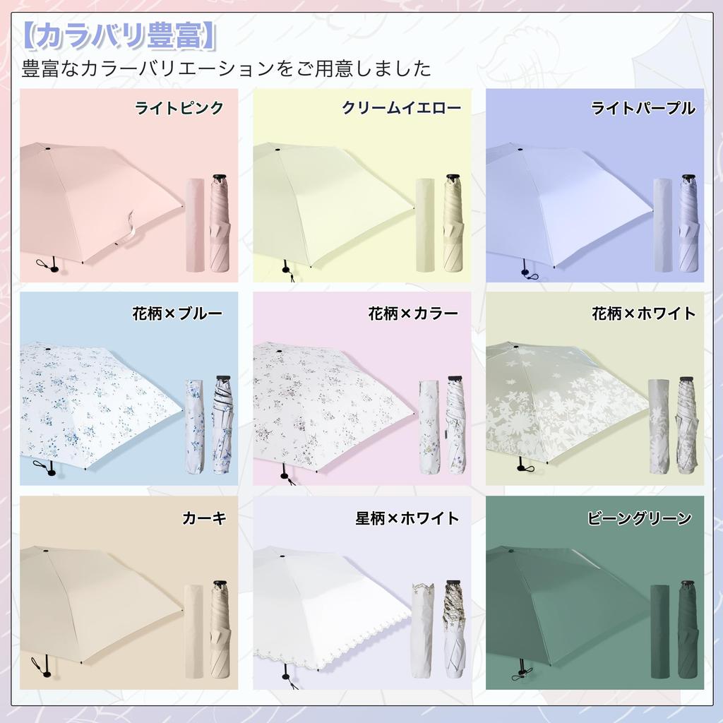 Japanese JIS AKIRARI UV Full Suitable for Sun and Includes Storage Sun Protection for and Windproof and Easy To Heatstroke 6 Rainy Season Smoke Gray X