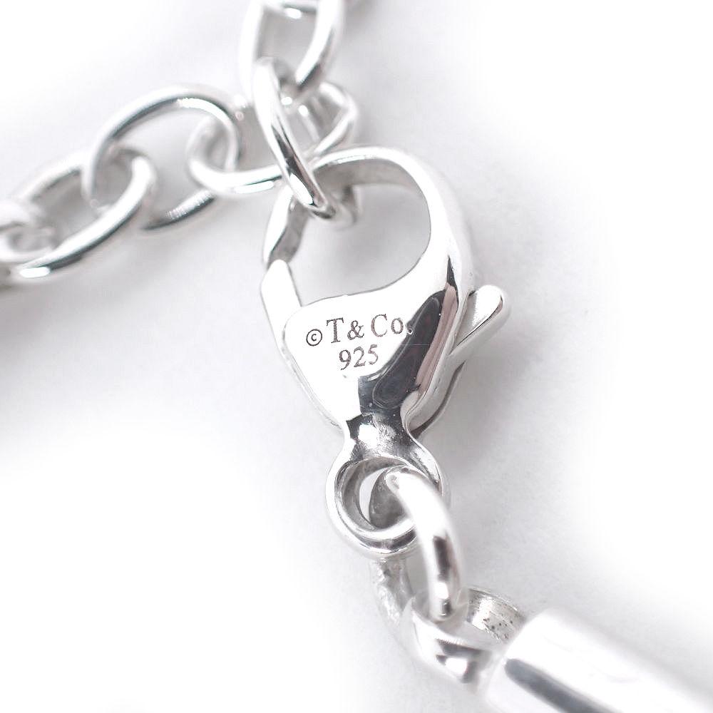 [Used] TIFFANY 925/Rubber Necklace/g539-26