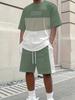 3D Printed Men's Summer T-Shirt and Shorts Set