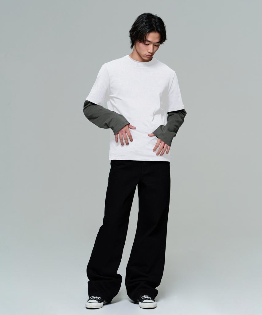 ERA [Set] Men Era Essential Ls T (5Color)
