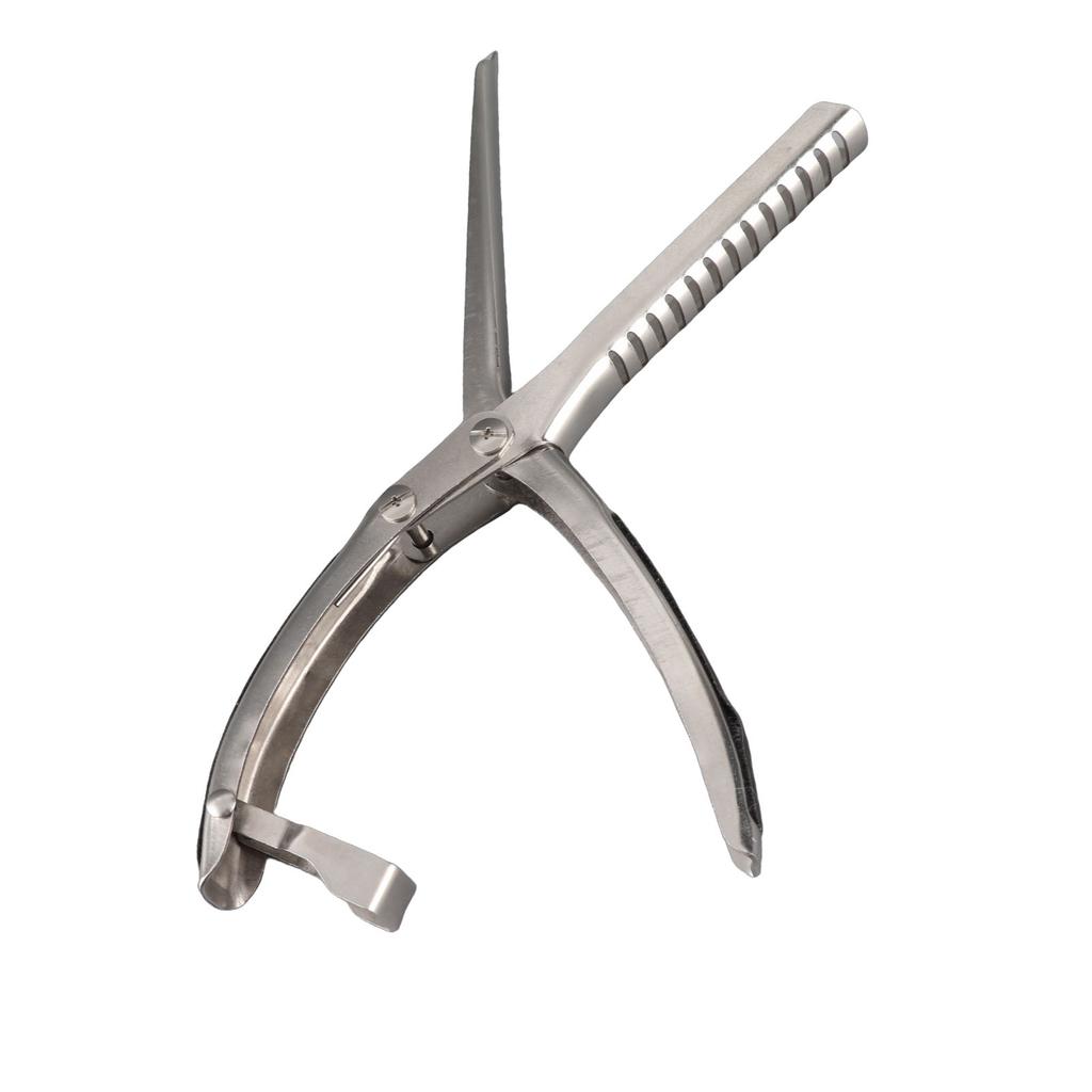Rib Prep Tool, Stainless Steel Rib Membrane Remover Tool with Arc Clamp Non Slip Grip for Kitchen Gadget BBQ Preparation