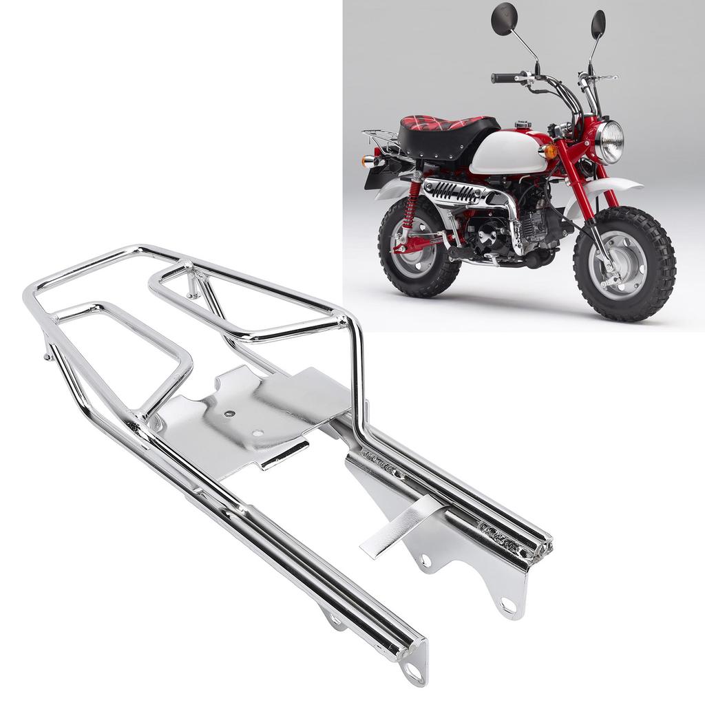 Motorcycle Rear Luggage Storage Rack Solid Steel Alloy Seamless Welding for Monkey Z50 Z50J Skyteam Z50A