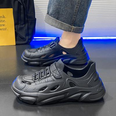 Outdoor-Sportschuhe für Herren und Damen, Dicksohlige Eva Rutschfeste Atmungsaktive Clogs, Angel-Strandsandalen für Herren und Damen