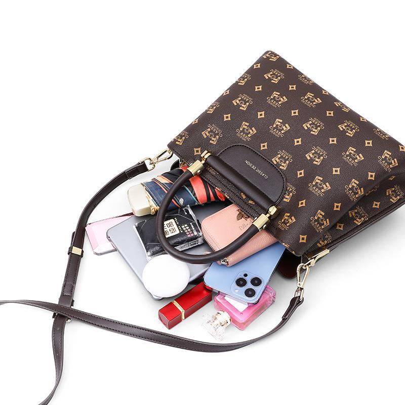2025 New Women's Crossbody Bag Bucket Bag Large Capacity Mom Bag Handbag Shoulder Bag Tote Bag