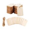 Pack Of 150 Untreated Wood Labels For Artistic Doodling And Handcrafted Decorations In Various Occasions