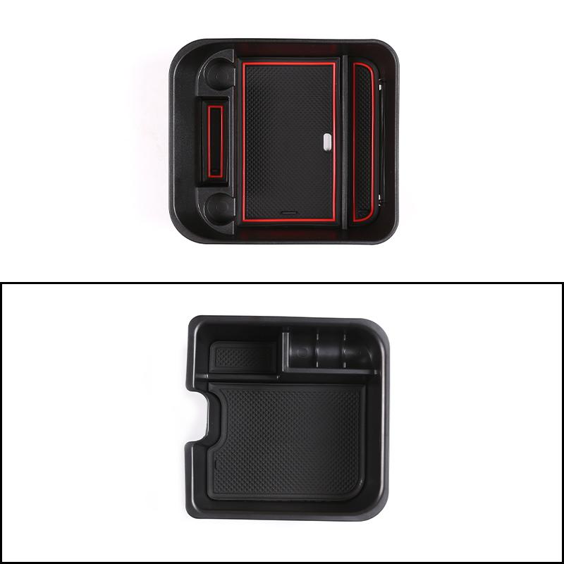 For Land Rover Discovery 4 LR4 2010-2016 Central Control Armrest Box Storage Box Tray Compartment ABS Car Interior Accessories