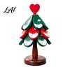 Foldable Pot Holder Christmas Tree Wooden Trivets Durable Pine Wood Potholders with Storage Stand Space Saving Kitchen Decor Heat Resistant