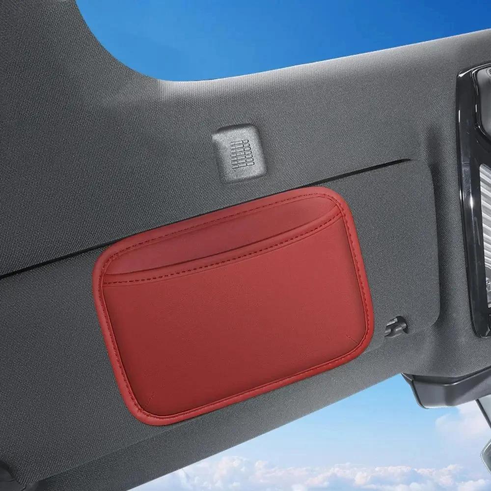 Paste Arbitrarily Car Organizer Mesh Bag Car Storage Pocket Organizer Bag Seat Back Side Door Stowing Tidying Box For Phone Key