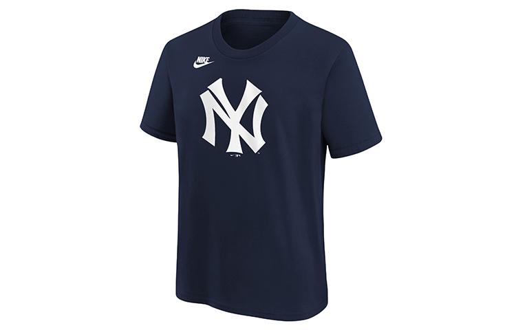 Nike x MLB T Shirt Navy Blue Unisex 3Z3B7NMB7-NYY S