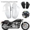 Motorcycle Accessories L&R Side Battery Cover Fairing Guard Chrome/Black ABS Plastic Fit For Suzuki Boulevard Voluisa C50 VL800