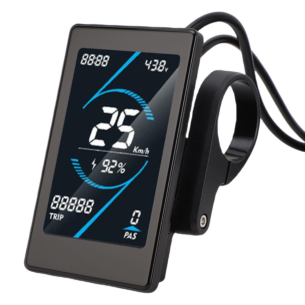Electric Bike LCD Display T5S Electric Scooter LCD Panel with SM Connector 24-72V for Cycling