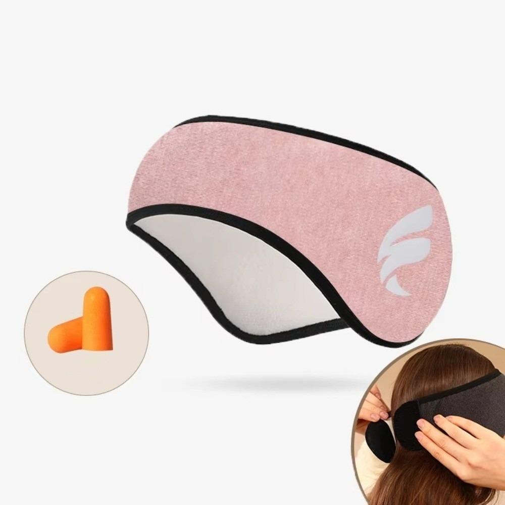 New Home Sleep Mask Blackout Design Cotton Fabric Sleep Mask With Earmuffs Earmuffs Anti Noise Anti Noise Sleep Mask Sleep
