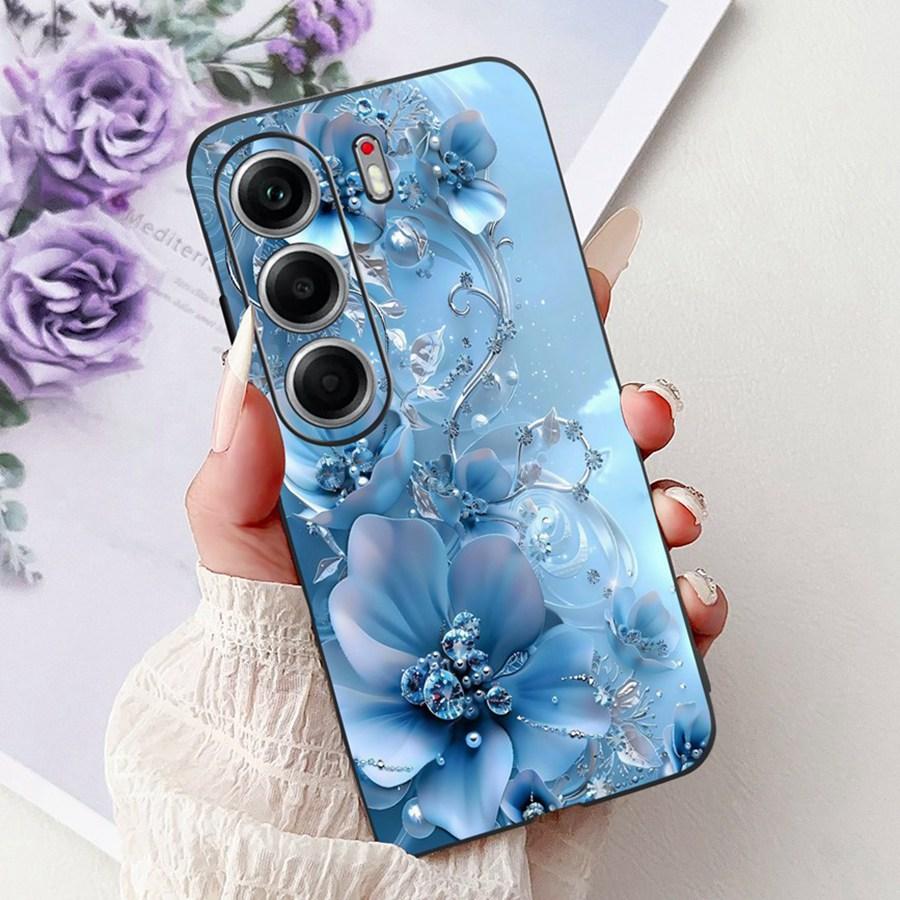 For Tecno Camon 40 Pro 5G Case CM7 Cute Cat Cool Painted TPU Soft Silicone Back Cover For Tecno Camon40 Camon 40Pro Phone Cases