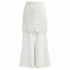 Ggpx New York Hidden Banding Lace Layered Long Pants Gqapt006f