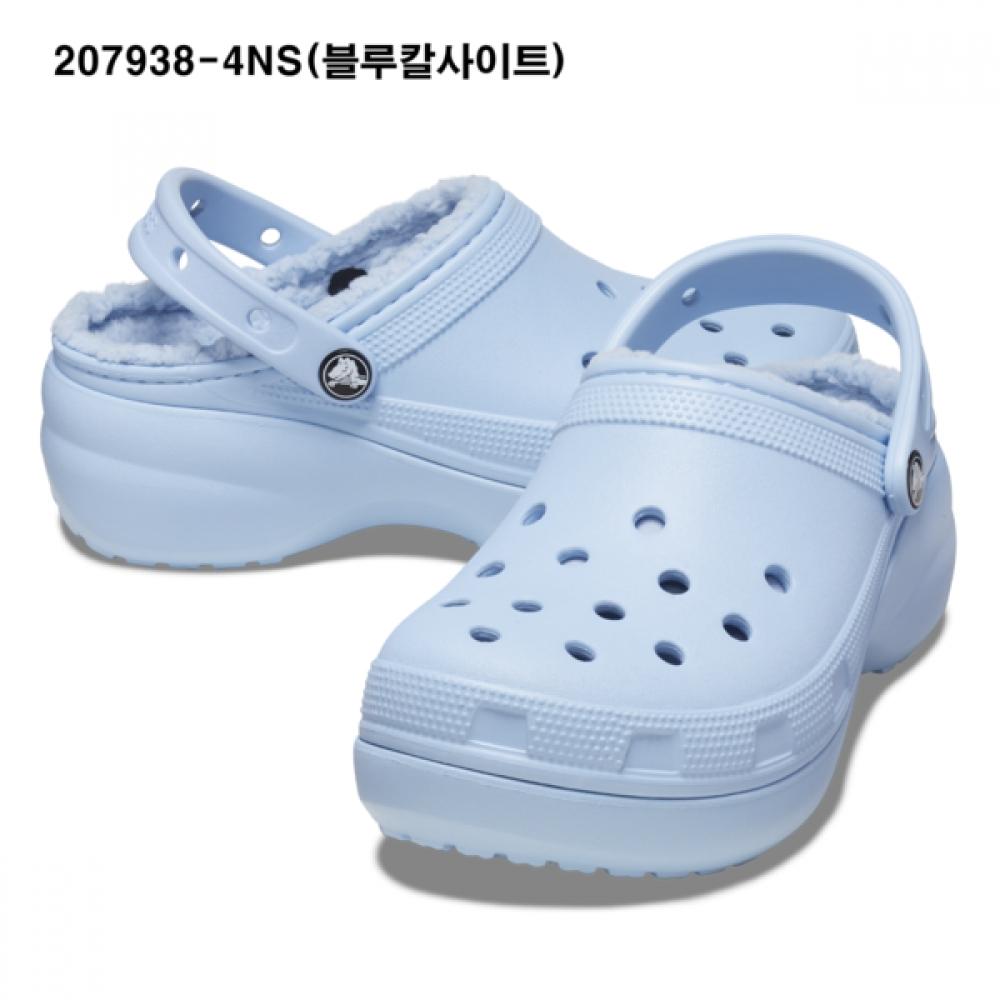 Crocs Unisex Classic Platform Lined Clogs Women 4 Types 207938 100 Other Crocs Sandals Slippers Winter
