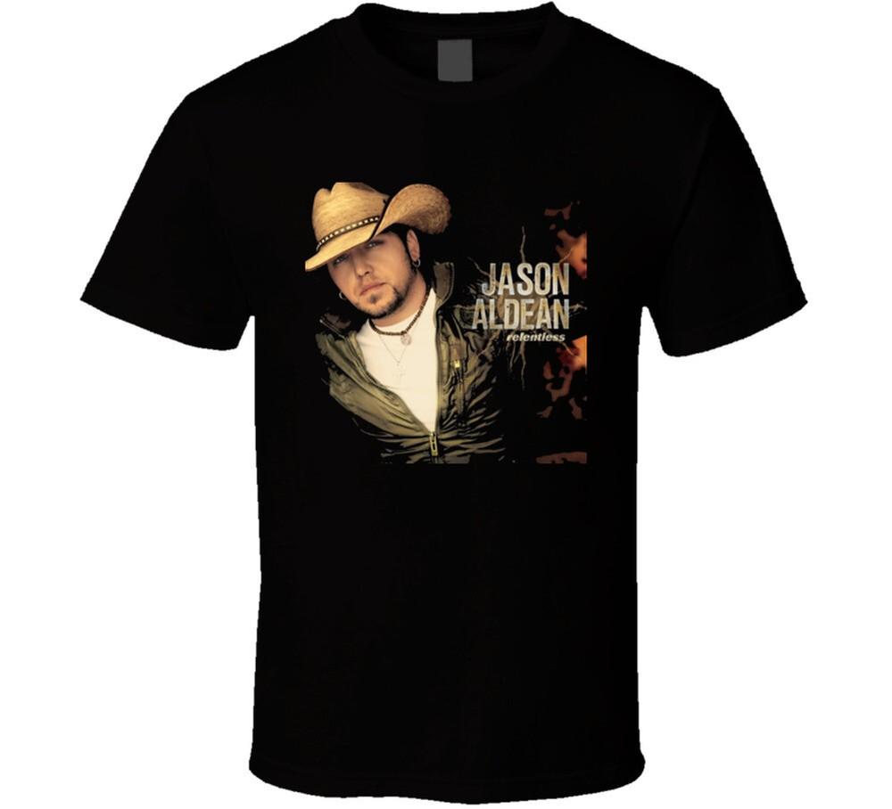 Jason Aldean Country Music Singer Black Unisex T-Shirt