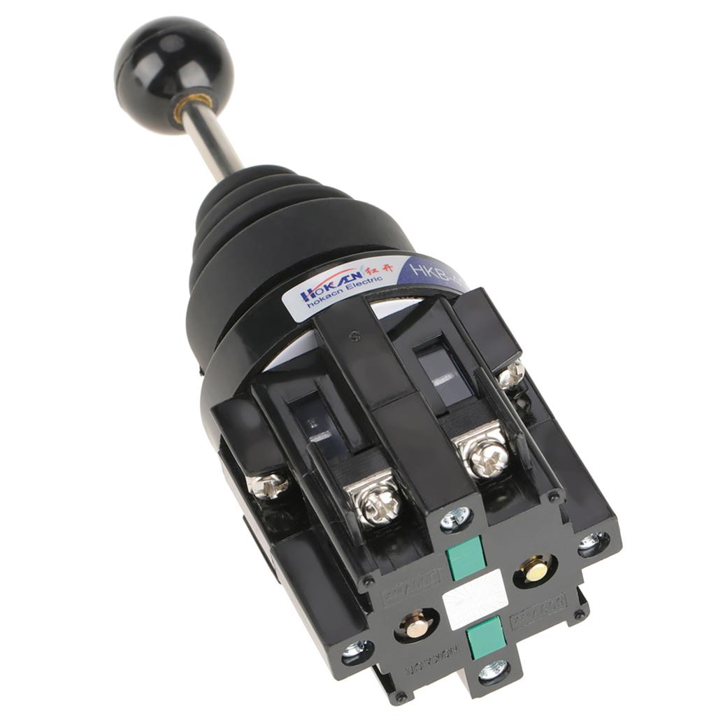 CS-402 NORMALLY OPEN 4 POSITION  Stick   30mm Return Momentary   Stick 150VCelsius15A 250VCelsius10A 440VCelsius4A for Industrial Control Mag