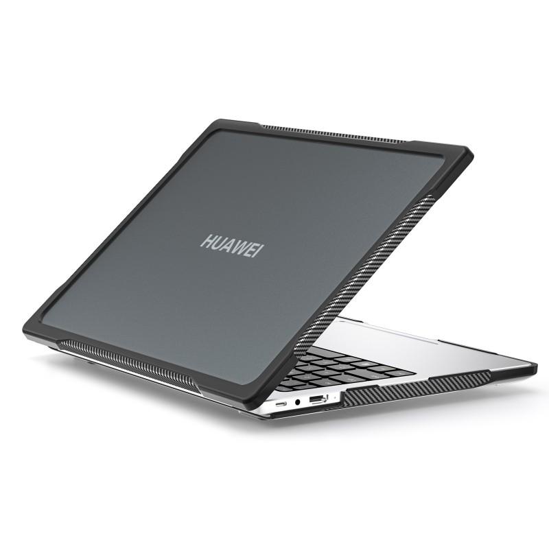 Matte Finish Laptop Case MateBook D14 Shockproof TPU PC Protective Cover Anti-Slip Heat Dissipation Lightweight