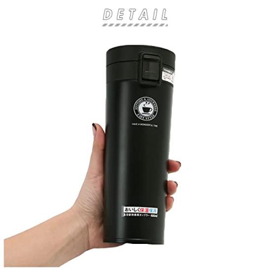 Asvel Champagne Vacuum TL480 Tumbler, Gold, 480ml, Insulated,