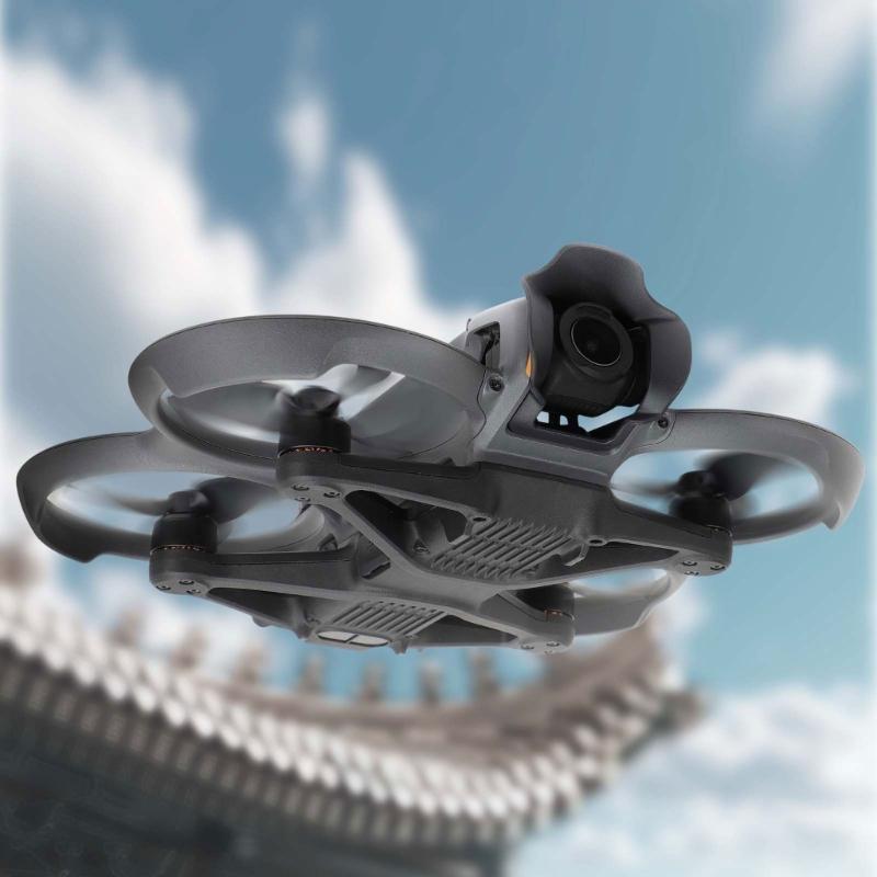 Lens Cover for Avata 2 Lens Hood Sunshade Protective Cover Antiglare Gimbal Camera Guard Accessories