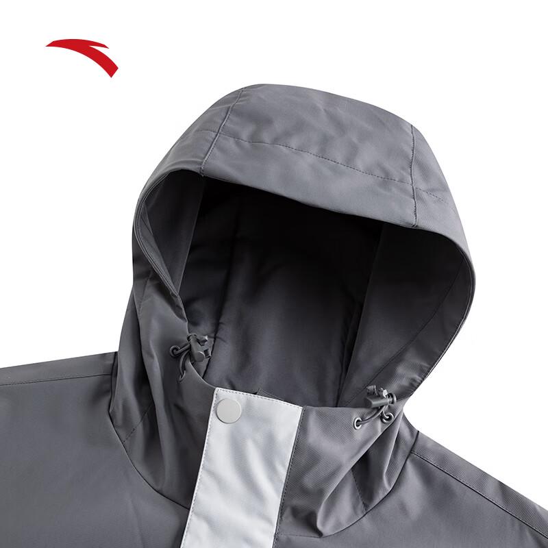 Anta Men's 3-in-1 Fleece Lined Hooded Winter Jacket