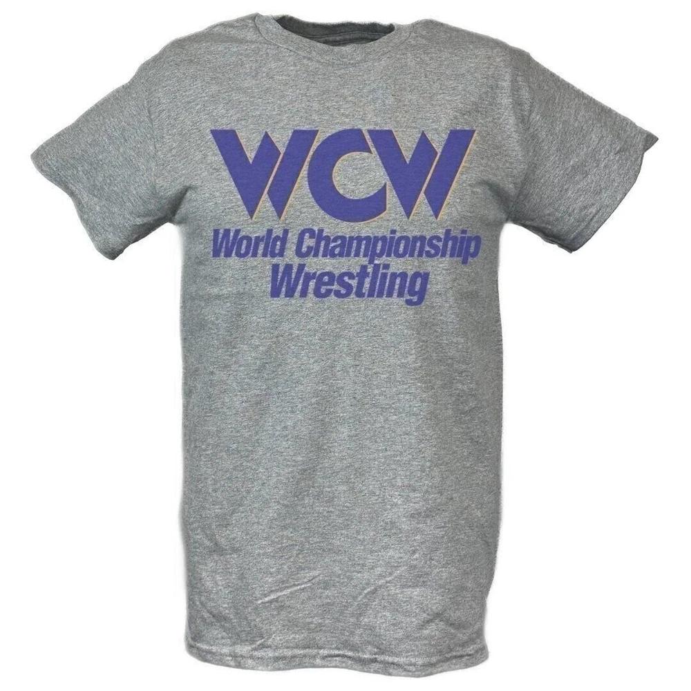 WCW Blue Logo World Championship Wrestling Tshirt M