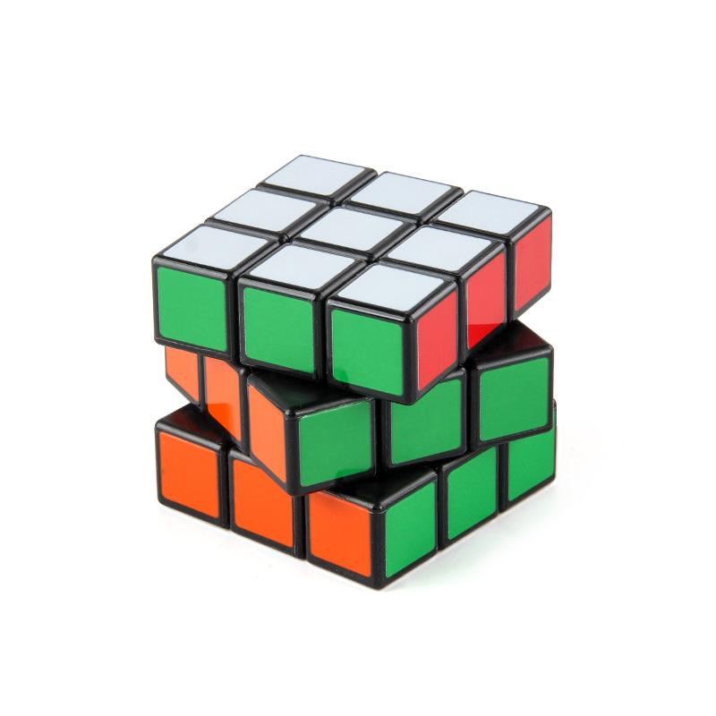 A168-15 Children'S Science And Education Rubik'S Cube Toy 5.5Cm Third Order Rubik'S Cube Heat Transfer Intelligence Rubik'S Cube Rubik'S Ruler Set