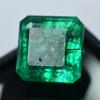 Natural Green Emerald Loose Gemstone 8.55 ct Square Cut for Jewelry Making and Gem Collections
